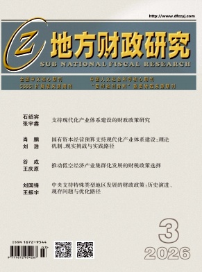 地方财政研究封面
